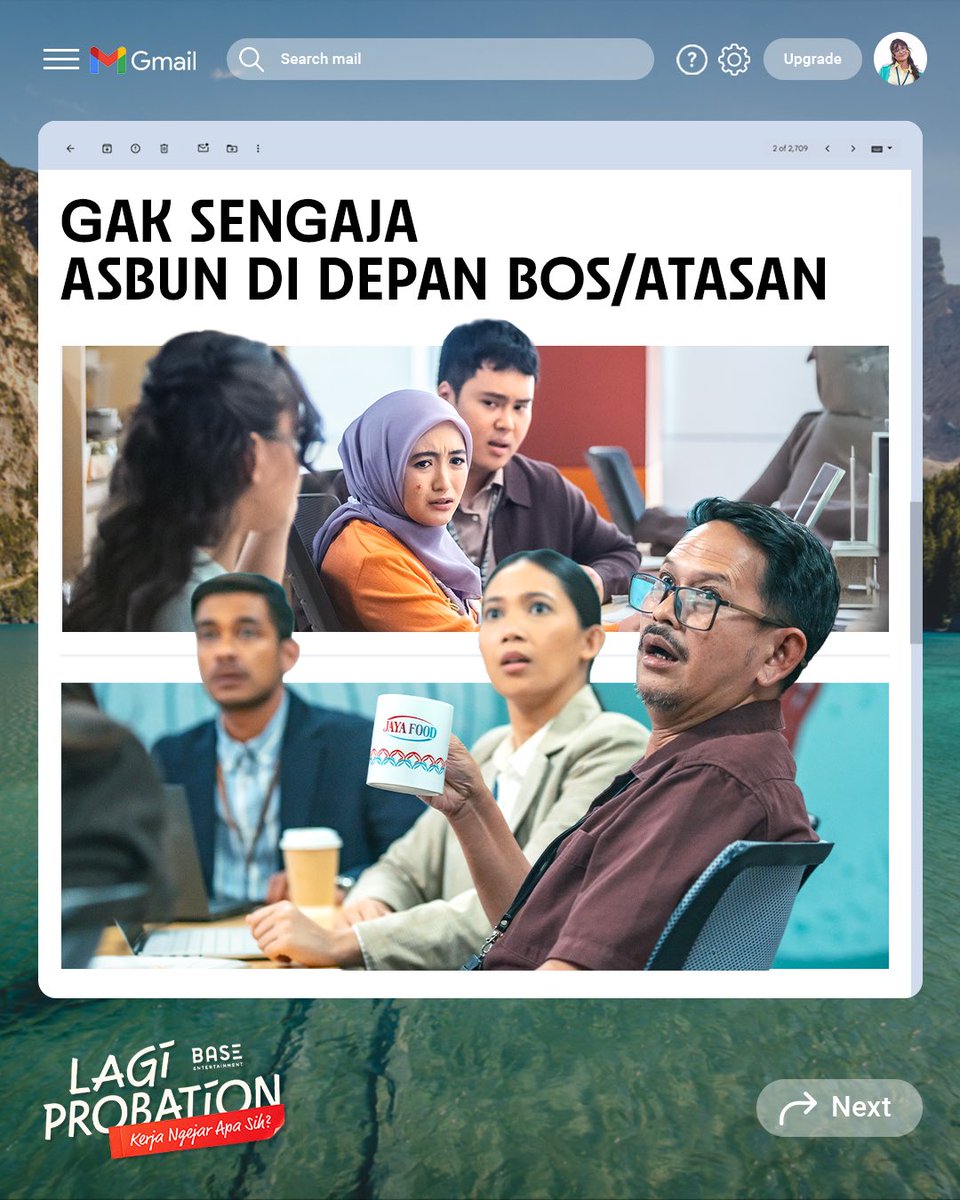 BaseEntID's tweet photo. Duh, dari slide pertama aja Mimin udah relate ๐ฐ
Ada yang relate sama Bintang dan 5 probationer lainnya? Komen di bawah yaaa! ๐๐ผ๐ฌ
Nantikan lika-liku pekerjaan mereka yang LAGI PROBATION, tayang 12 November hanya di bioskop.
#LagiProbation
#FilmLagiProbation https://t.co/g99uoenp27