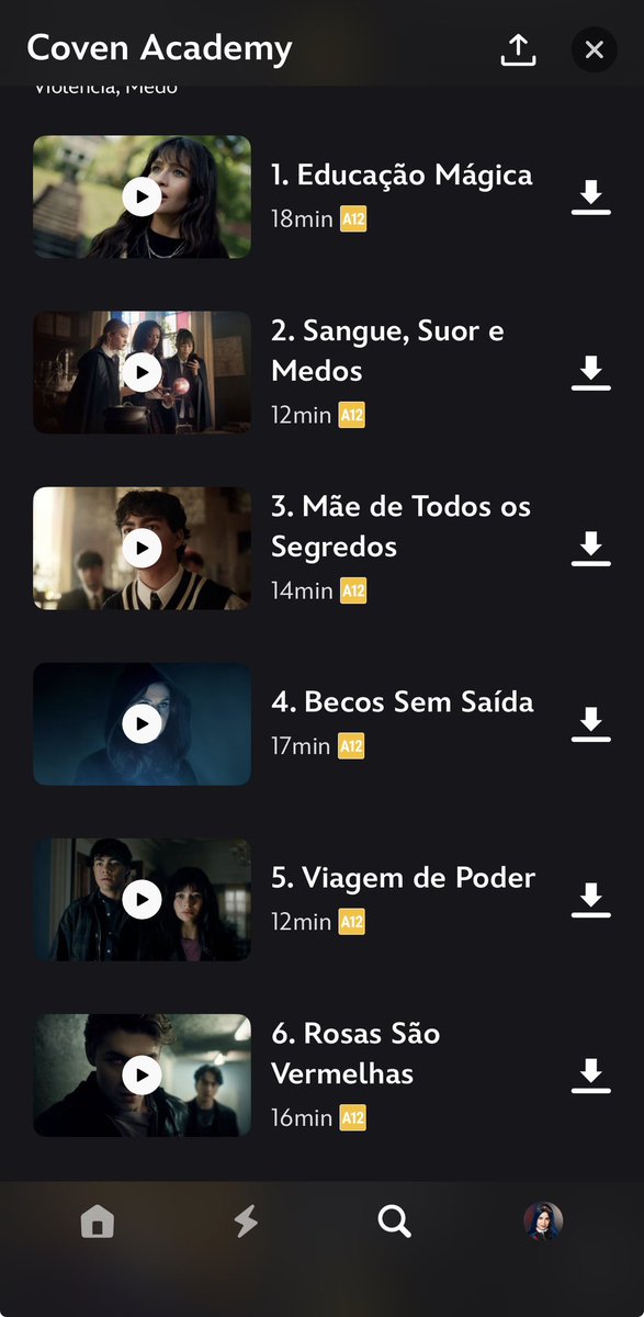 eviegrimhxlde's tweet photo. eu tô achando que a disney tá testando as águas com coven academy pra um novo formato de série no mercado: 21 episódios de cerca de 10/20 minutos de duração 🤡 https://t.co/ltedLNSDif