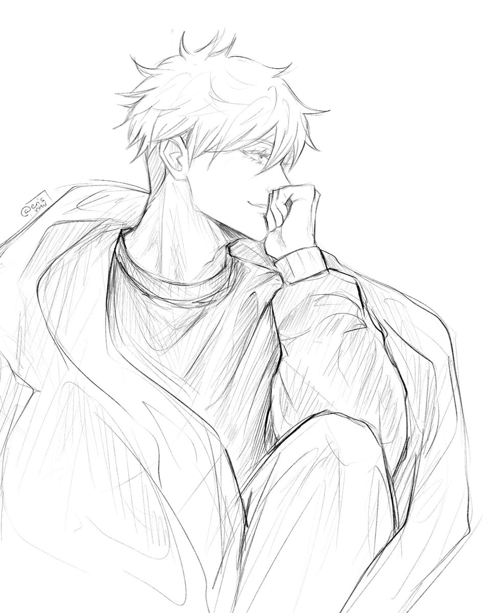 erisnthr's tweet photo. it’s blanket time of the year again🍁

#gojo #jjk #rkgk https://t.co/0nXAzecKML