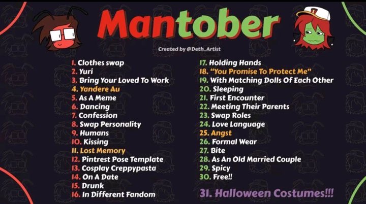 homuraakittie's tweet photo. #MANTOBER DAY 1 I’M SO SLEEPY #funhouse #manton https://t.co/Ly3i4tersU