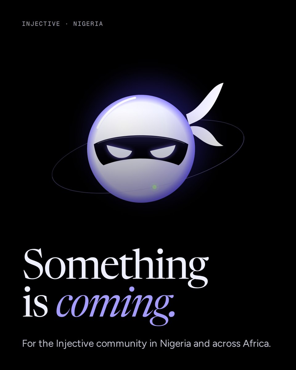 NINJA_PAY's tweet photo. Something is moving through the grass. 🥷

A new way to pay is coming to the @injective  community in Nigeria and across @INJAfrica.

Quiet. Fast. Non-custodial.

Soon.

@ericinjective @bguiz https://t.co/aQNQpoKPqA