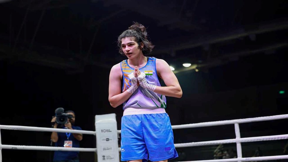 Khabarfast's tweet photo. Asian Games 2026: परवीन हुड्डा का गोल्ड, लवलीना का जन्मदिन खास; भारत ने एक ही दिन जीते कई पदक
https://t.co/m4MaZalpe7
#AsianGames2026 #Parveen #Gold #Birthday #IndianTeam #KhabarFastDigital https://t.co/SFIJTwddmV