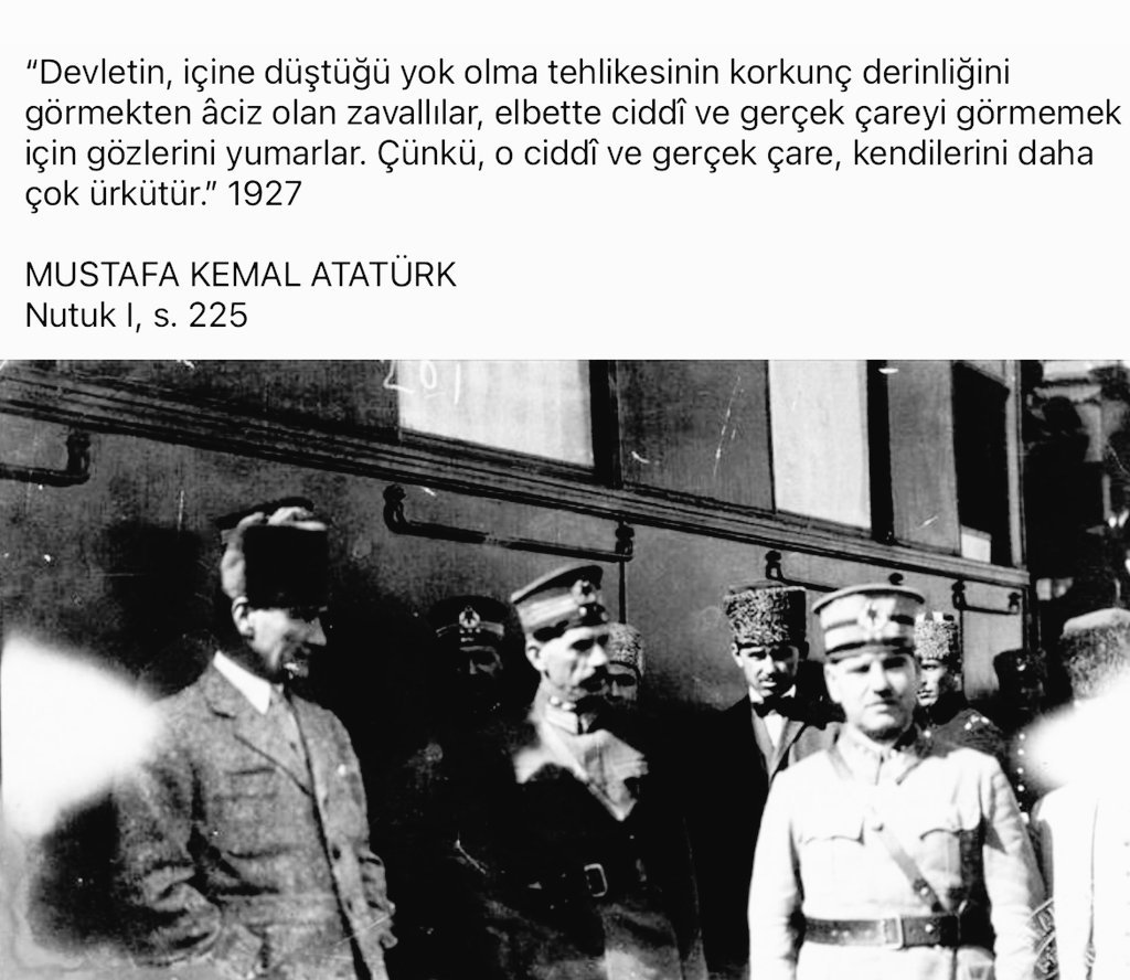 KemalistTim's tweet photo. ATATÜRK Diyor ki; https://t.co/MLbWE0shDD