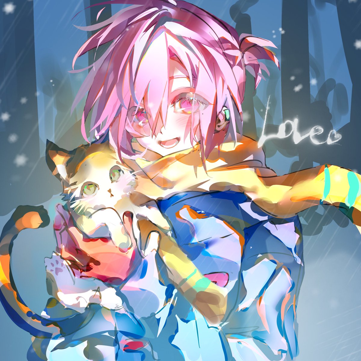bao_CCTV's tweet photo. 冬の日🌨️❄️
 #地縛少年花子くん #mistkou https://t.co/GkcIsORG94