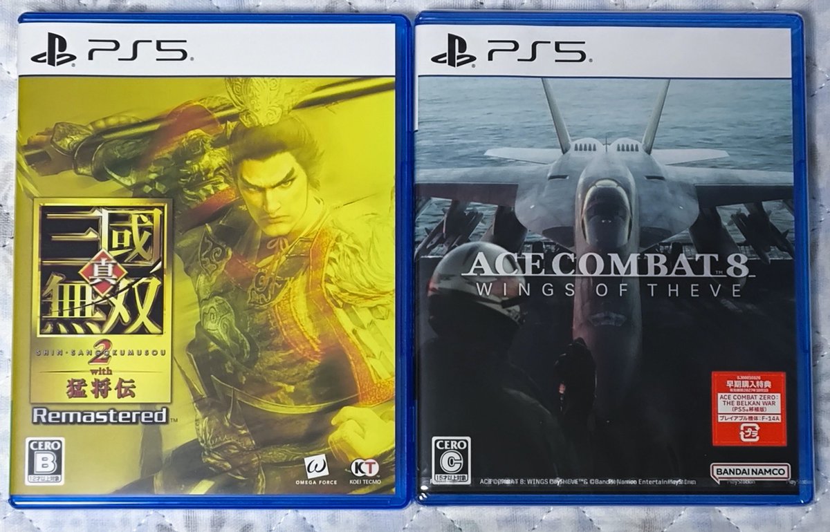 player_shi's tweet photo. 今日はエースコンバット8
昨日は無双2リメイクの発売日です

エスコン楽しみー

#ACE_COMBAT8 https://t.co/PA1eEBgE8W