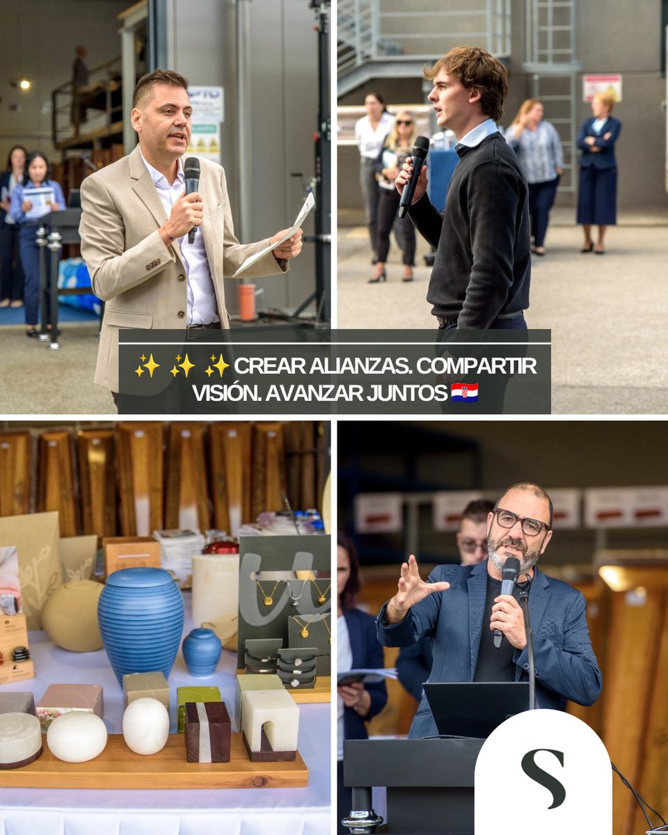 SortemDelivery's tweet photo. ✨Nuestra paso por Croacia en el 2.º Sajam suvremene pogrebne opreme nos deja un balance inmejorable. Una oportunidad perfecta para compartir visión de sector.
Agradecemos enormemente a GPT Đurasek por invitarnos 
¡Seguimos sumando juntos por el futuro del sector! 🤝🇭🇷
#Sortem https://t.co/TcUI1CMx2i