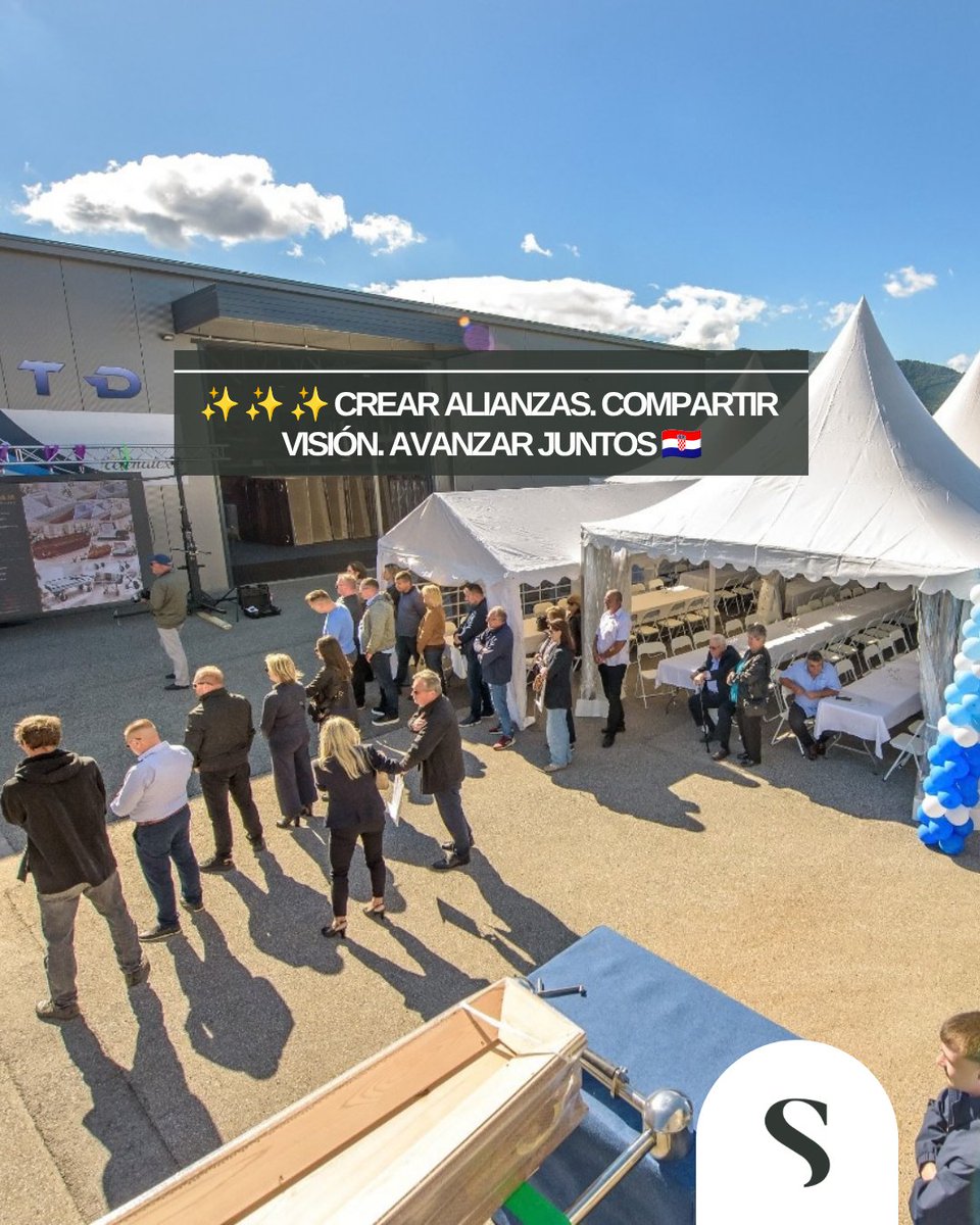 SortemDelivery's tweet photo. ✨Nuestra paso por Croacia en el 2.º Sajam suvremene pogrebne opreme nos deja un balance inmejorable. Una oportunidad perfecta para compartir visión de sector.
Agradecemos enormemente a GPT Đurasek por invitarnos 
¡Seguimos sumando juntos por el futuro del sector! 🤝🇭🇷
#Sortem https://t.co/TcUI1CMx2i