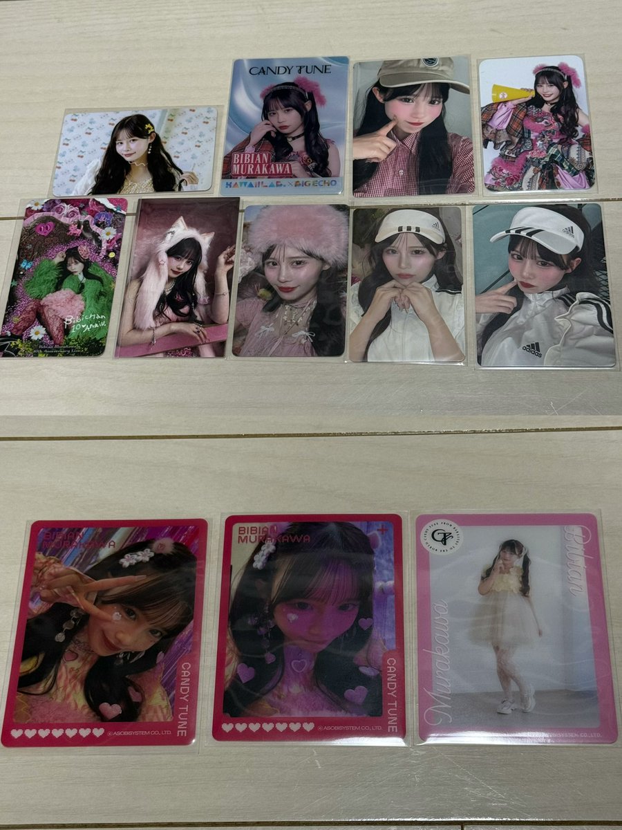 tapiTapi0070's tweet photo. CANDY TUNE トレカ

【譲】　立花・小川・桐原・村川・南・福山・宮野

【求】　立花 ・小川・福山(なんでも)or買取

●手渡し(現場、場所相談)

同種、異種、比率違い、買取⭕️
お気軽にお声がけください。

#きゃんちゅー交換 #きゃんちゅー譲 
#きゃんちゅー求 https://t.co/pO10UxOU1t