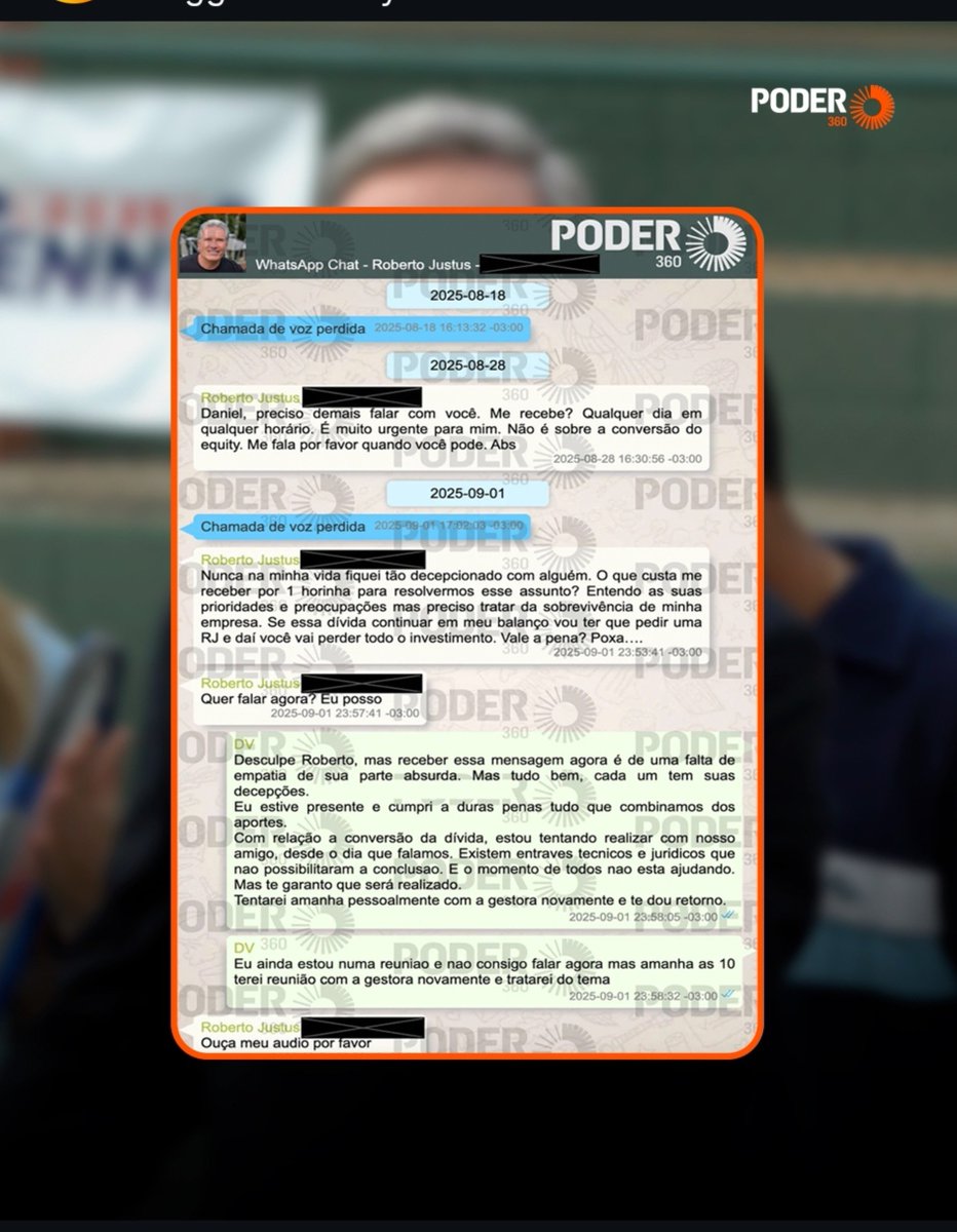teyaguu's tweet photo. Roberto Justus de joelhos a pedir uma esmola ao Daniel Vorcaro. Que fase, meus senhores, que fase. https://t.co/cjOZIHojID