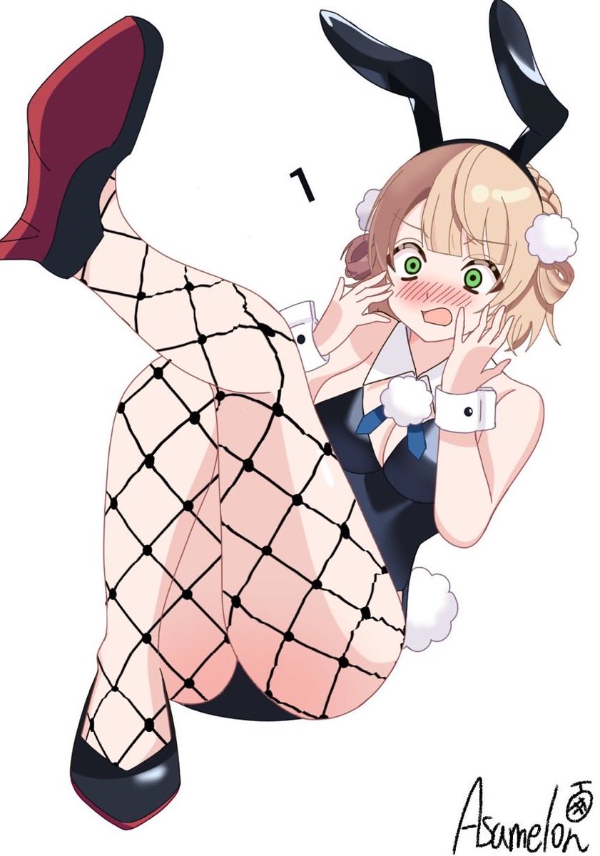 melon_asa715's tweet photo. 1日目　しぐれうい(バニーの姿)
#100日チャレンジ　#どろういんぐ https://t.co/fLM7ue588V