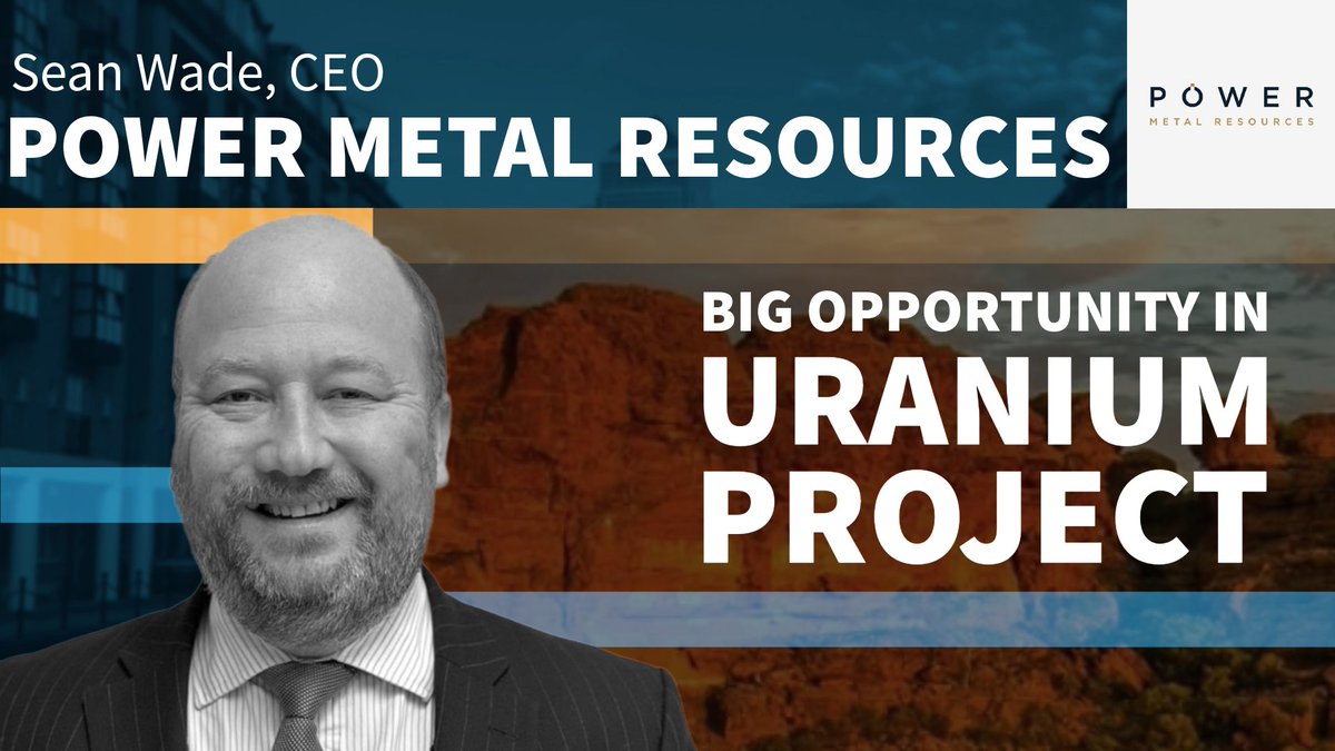 StockBoxMedia's tweet photo. Power Metal Resources Lifts it’s Fermi Uranium Stake to 45 Percent to Fund Phase 2 Drilling

@StockBoxMedia spoke to @PowerMetRes CEO Sean Wade about increasing its Fermi Exploration stake to 45%.

Watch here: https://t.co/vzufoy1YmE

➡️Fermi Exploration stake set to rise from 30% to 45%.
➡️Molopo Farms drilling continues with nickel assays pending.
➡️Tuscan-funded work underway at the Tati Gold Project.