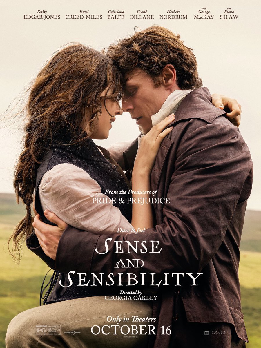 Nuevo cartel de 'SENTIDO Y SENSIBILIDAD', de Georgia Oakley, protagonizada por Daisy Edgar-Jones y George MacKay.