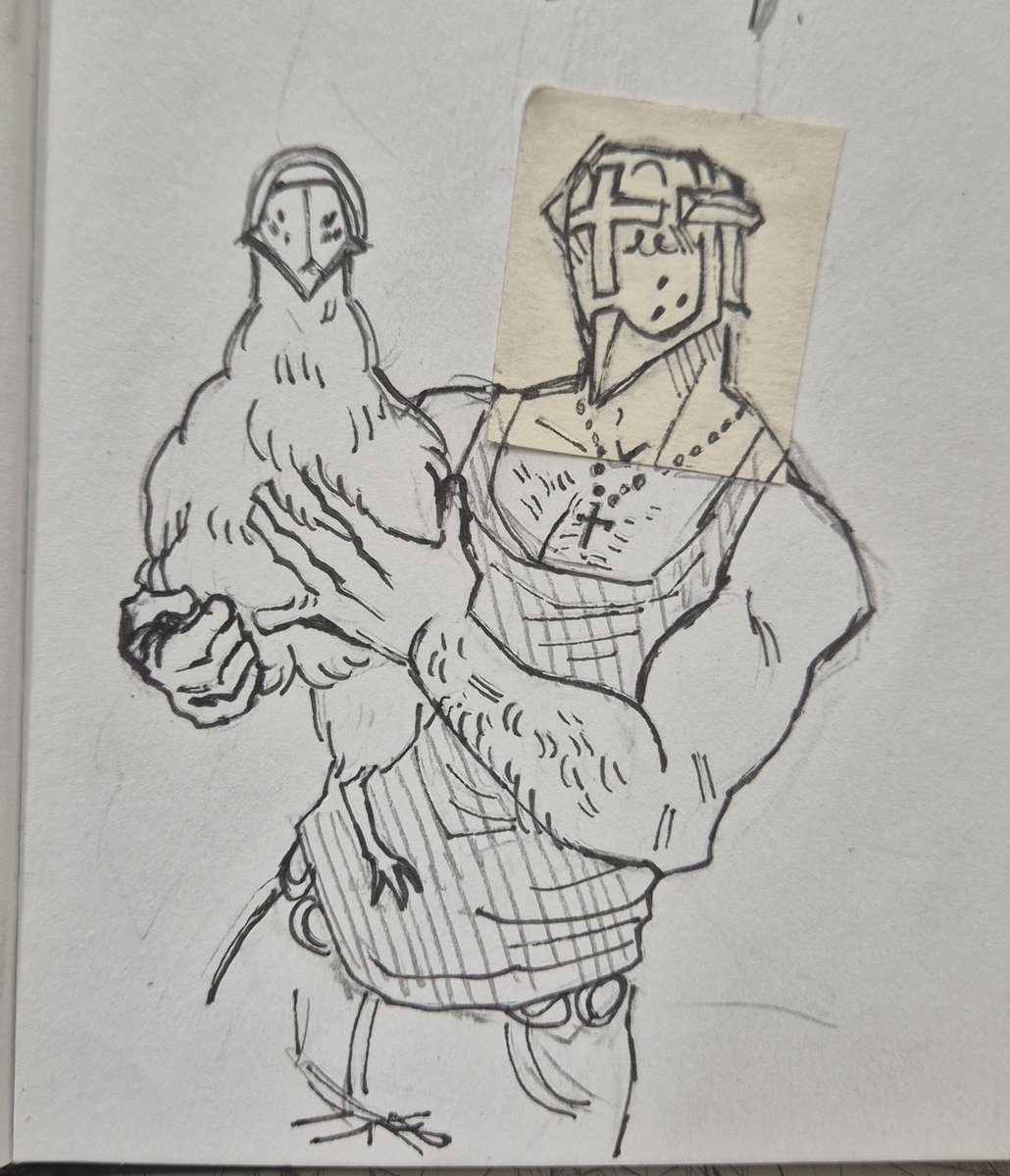 lile_nuggie's tweet photo. drew @pin_okio0 's idea of power chickens 🥹 #ultrakill https://t.co/GQNoMee1Vg