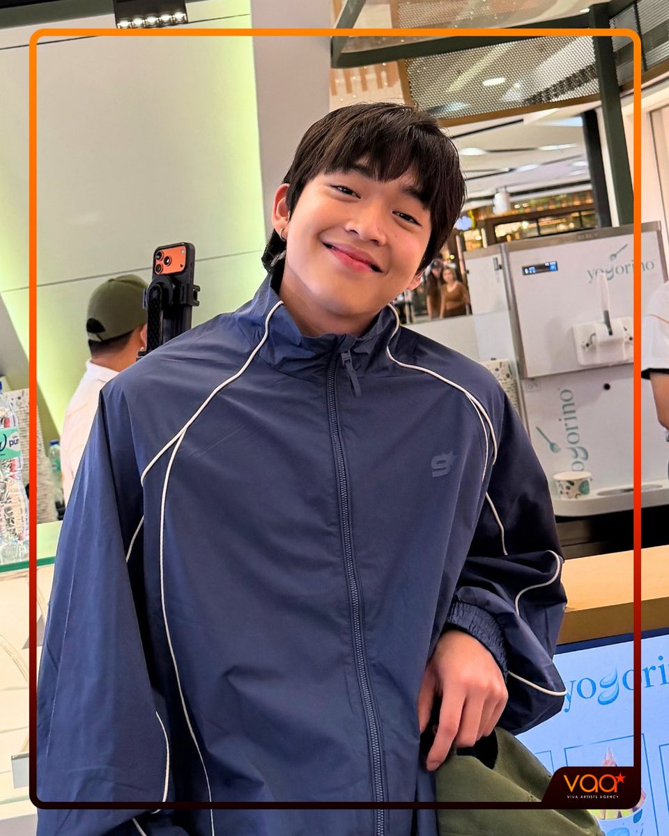 VivaArtists_'s tweet photo. LOOK: Rabin Angeles brought extra sweetness to Yogorino SM City Sta. Mesa as the Yogorista of the Day! ✨

Thank you to everyone who came by and shared these fun moments with him! 🫶

#VAA #RabinAngeles #YogorinoPH https://t.co/YEPEH6xqys