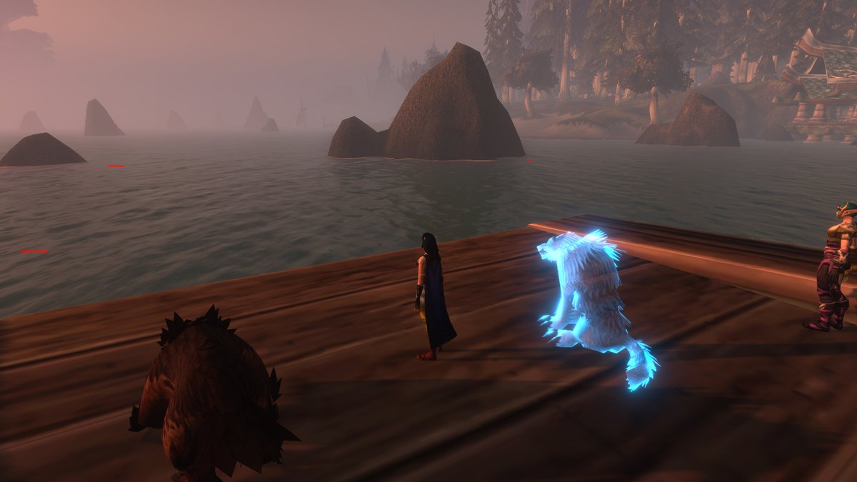 MsYaniG's tweet photo. The Shaman's wolf form in WoW Forever is so glowy! 😁

#Warcraft #worldofwarcraft #WoWForever #MMO #gaming https://t.co/TclRMTaAyC