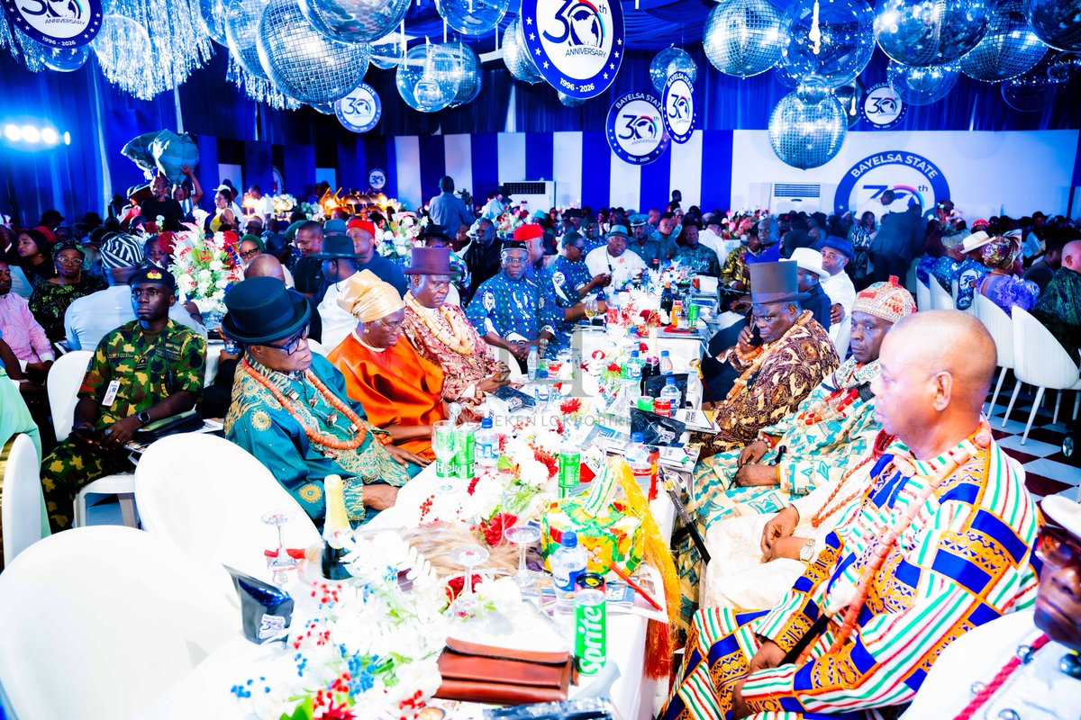 senlokpobiri's tweet photo. The moments at the Dinner & Award Night in celebration of Bayelsa @ 30 were not merely about conviviality; they were a profound acknowledgement of the sacrifices of our founding leaders, the commitment of every Bayelsan, and our collective determination to keep moving forward.

As the pioneer Speaker of the Bayelsa State House of Assembly, I have watched our dear State grow from faith to grace, surmounting the challenges that dared confront us. I am particularly encouraged that our people have remained united in the pursuit of the common good.

Today, we have rekindled the fire for growth, renewed our desire for stability, and strengthened our resolve to preserve the peace that has sustained our progress. 

With the commitment of every Bayelsan, we will continue to propel our dear State to enviable heights. This is our creed; this is our shared responsibility.

Sen. Heineken Lokpobiri Ph.D