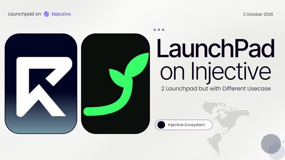 GMiyamotoo's tweet photo. Okay so we all know today is the day, Two launchpad with 2 different usecase will releases on $INJ

🌱 @sproutsomefun launched Today 10 PM ET.
Launch tokens with embedded social trading.

🏃@runupdotfun launched Today also at 4.30 PM UTC.
Launch tokens paired with onchain stock perps.

Both gonna be Launch and gonna be cooking today ? 
I'm curious how both of them can maintain stability and keep their community for sustainable growth.
btw i'm ready for both, see you tonight at Launch.

Onward upwards 📈🥷