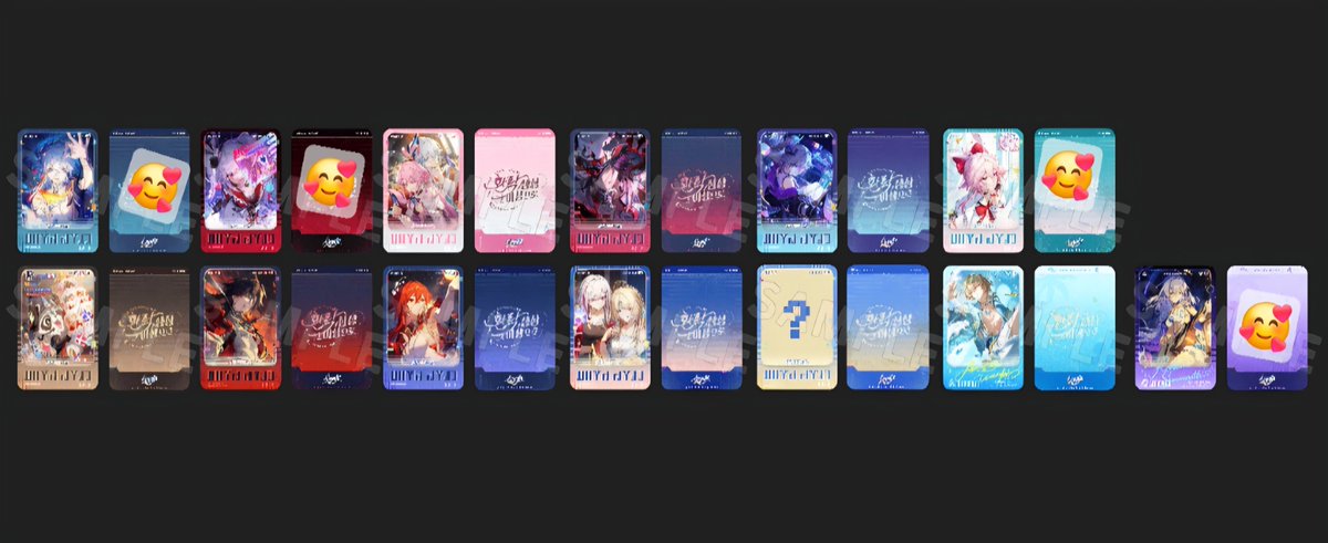 pochaco_game's tweet photo. 원신 점괘 및 붕스 점괘, 젠존제 점괘 모두 교환 희망하시는 트친분 있으신가요? 
희망하는 건 2,3번 사진이고 원신 점괘는 여캐 최대한 많이 모으기가 목적이라 일단 찔러봐주세요. 가지고 있는 여캐 제외하고 희망합니다. https://t.co/ICrgvf3cPw
