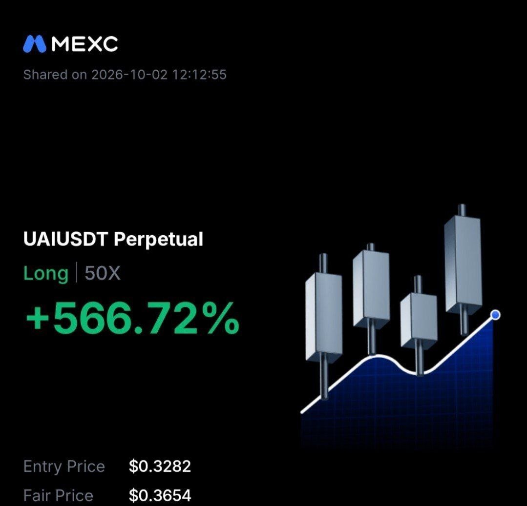 cee_hilary3's tweet photo. $UAI TP2 ✅
More signals on telegram https://t.co/UOoJ6tN5vT

$BSB $MOVR $GLMR $SKR $ZEREBRO $STABLE $CHIP $BTC $ETH $USDC $RAVE $MNT $SOL $BNB $OPP $XRP $DOGE $TRUMP $AAVE https://t.co/jHIhiYHqID