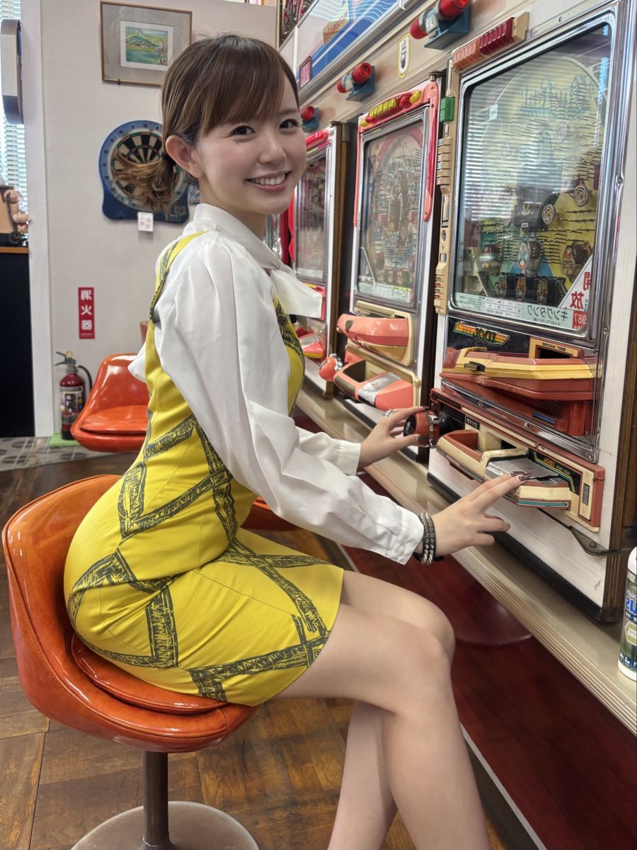 marin_syowasuki's tweet photo. デートは昭和レトロパチンコでキマリね？
5時間くらい居座ろうね❤️ https://t.co/M7kJNUWDAK