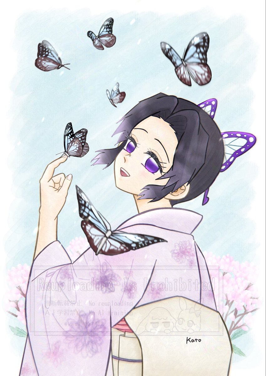 kami_322828's tweet photo. 🦋さん(リメイク再掲) https://t.co/i5w0QZaWZo