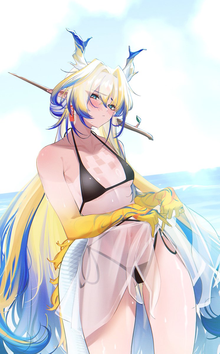 KairenKi's tweet photo. It seems the next piece I'll have to draw a feet illustration to prove I don't use AI based on one of the comments in the WIP post. I ACCEPT THIS CHALLENGE! Also next piece would be Yvonne, but enjoy tanned Shu for now :> https://t.co/gk6wcWL9iv