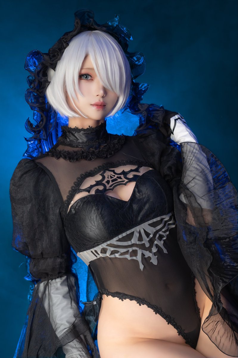 sr_nerupi's tweet photo. 同人衣装2B🤍　#cosplay

📸@chiruya5さん https://t.co/I2QdzYC9Oq