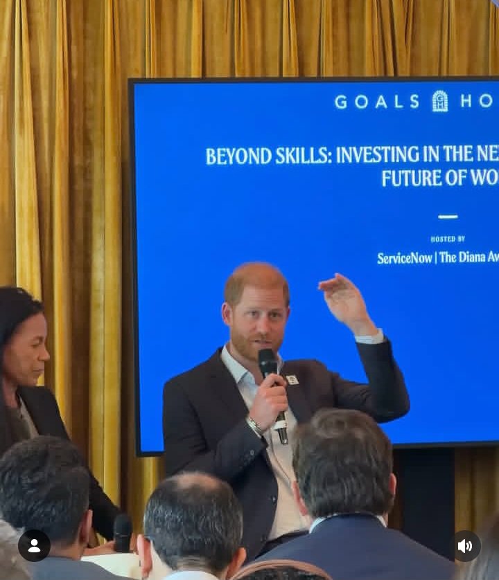 KayRoss96's tweet photo. "I shared my research with Prince Harry and I was thoroughly impressed by his knowledge on workplace mental health and the importance of JOY as a key to productivity and resilience" - Dr. Judith Joseph (Board Certified Psychiatrist)

#PrinceHarryInNYC #DianaAward https://t.co/8lN9bpvXIl