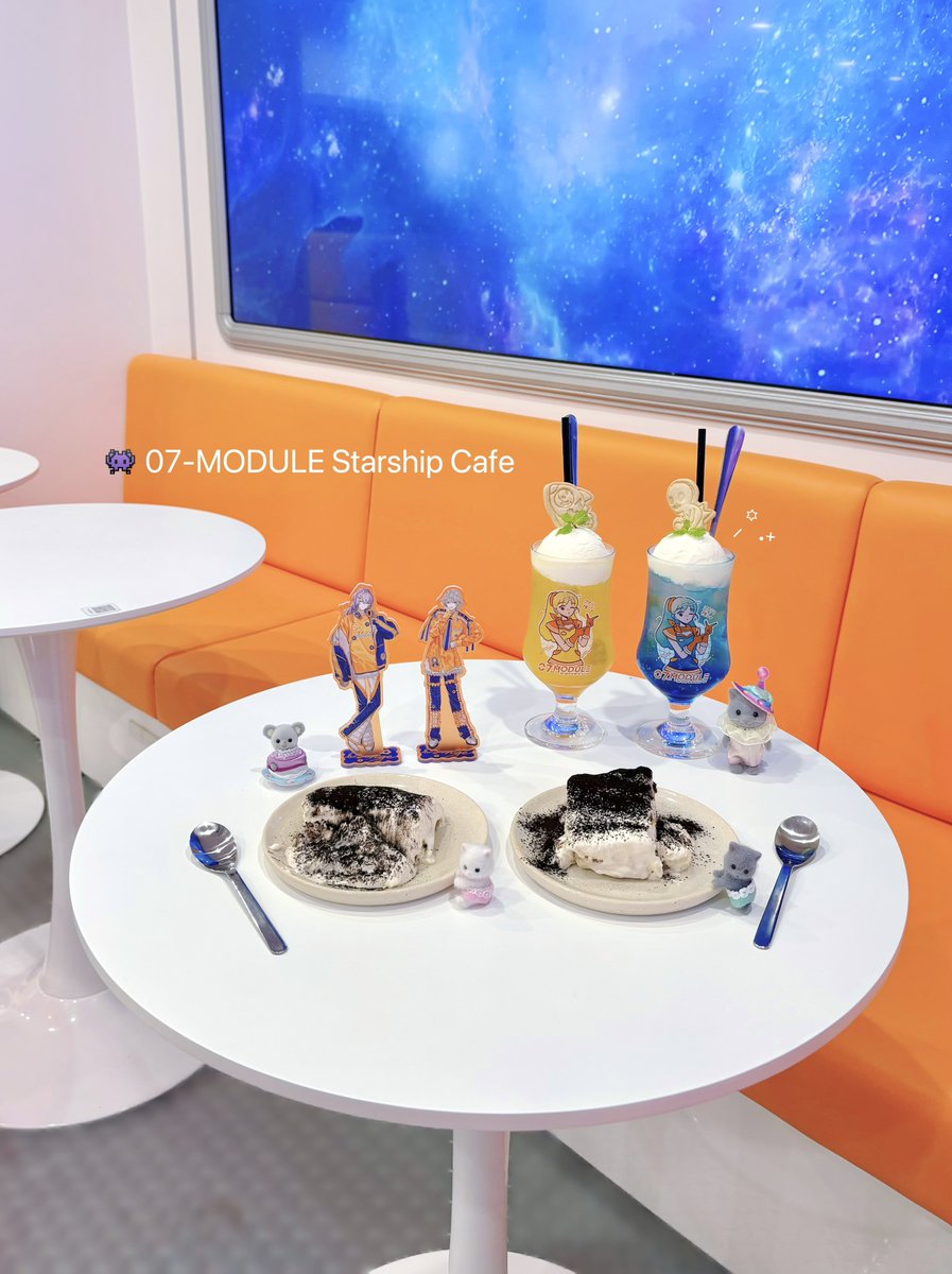 okiroasada_yo's tweet photo. 📍 07-MODULE Starship Cafe（中野）
中野にオープンしたばかりの、宇宙船をモチーフにしたカフェ🚀˖⊹
店員さんがオタ活に寛容だし、店内どこを撮っても絵になったꕀ 𛰙᭜𖫴𖫰𖫱𖫳𖫲𖫲𖫳𖫴𖫰𖫱꛰ ᭜𖫴𖫰𖫱𖫳𖫲𖫲𖫳𖫴𖫰𖫱꛰ಣ💕
平日12時頃に行ったら貸切状態だったので、早めに行くのがいいかも🙆🏻‍♂️💯💮 https://t.co/lPm1j4dD49