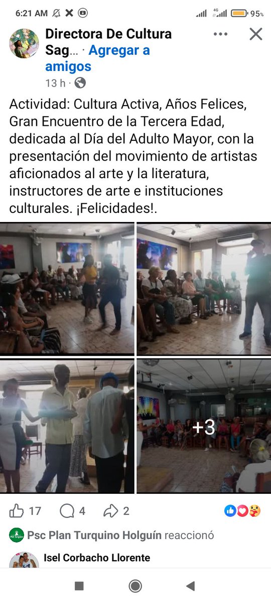 CPCCProgramas's tweet photo. #Somosartistasaficionsdos
#SomosCulturaHolguin
#HolguinSi #Orgulloholguinero https://t.co/QTTQgtVMfT