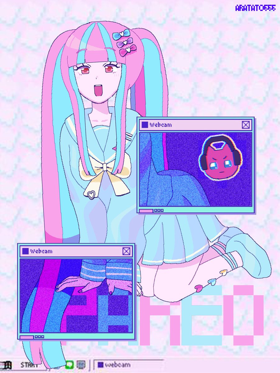 Aratato666's tweet photo. PAREO × Kangel 🧬🎀
(Remake)
#bandoriart https://t.co/HmflmoX6xn