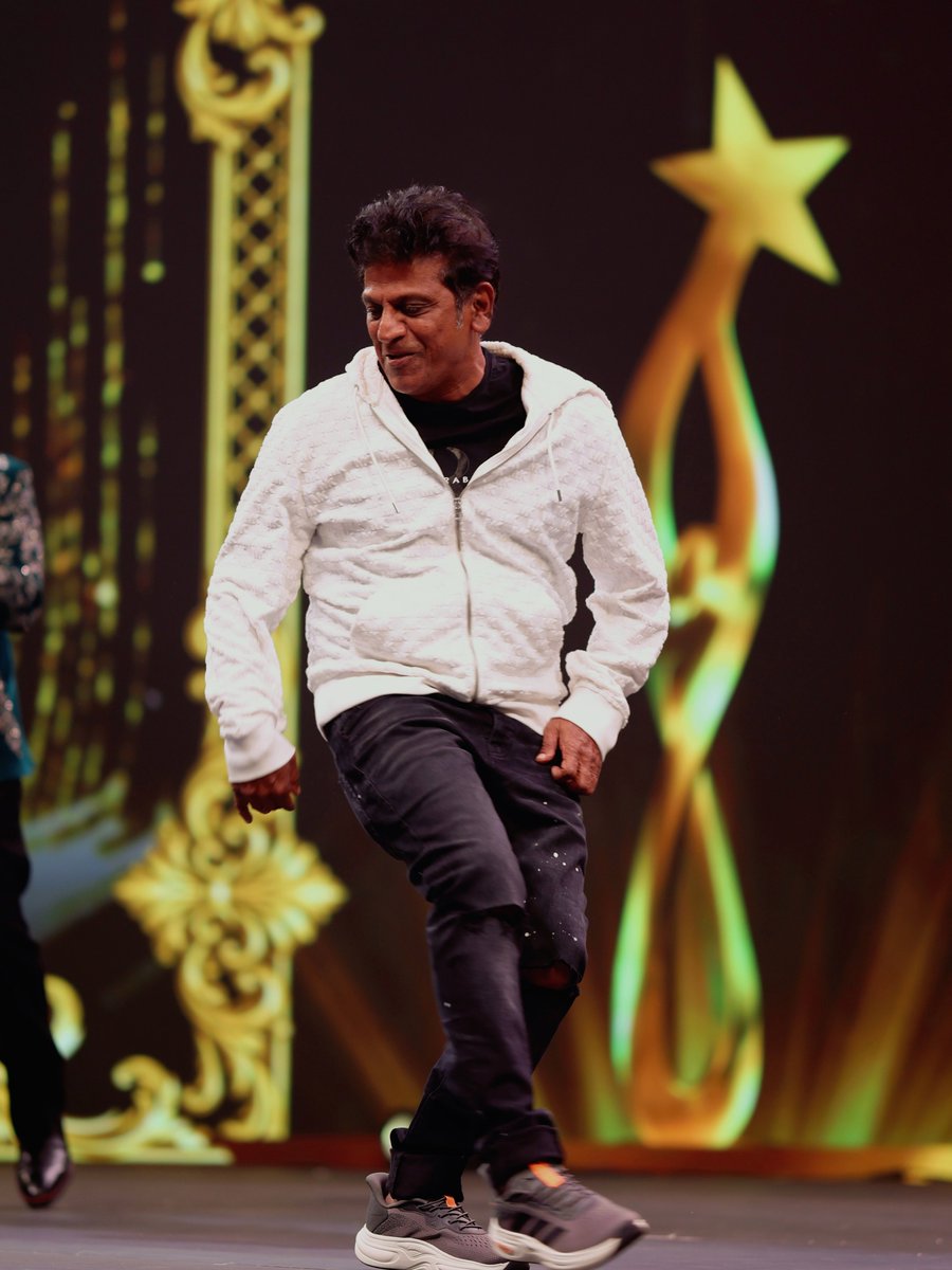 siima's tweet photo. Our very own Shivanna (@NimmaShivanna)! From a little dancing to a catch up with @SRIMURALIII, a few favourites from his evening at SIIMA.

#ShivaRajkumar #SriiMurali #Shivanna #SIIMA2026 #SIIMA https://t.co/kkISc50A8o