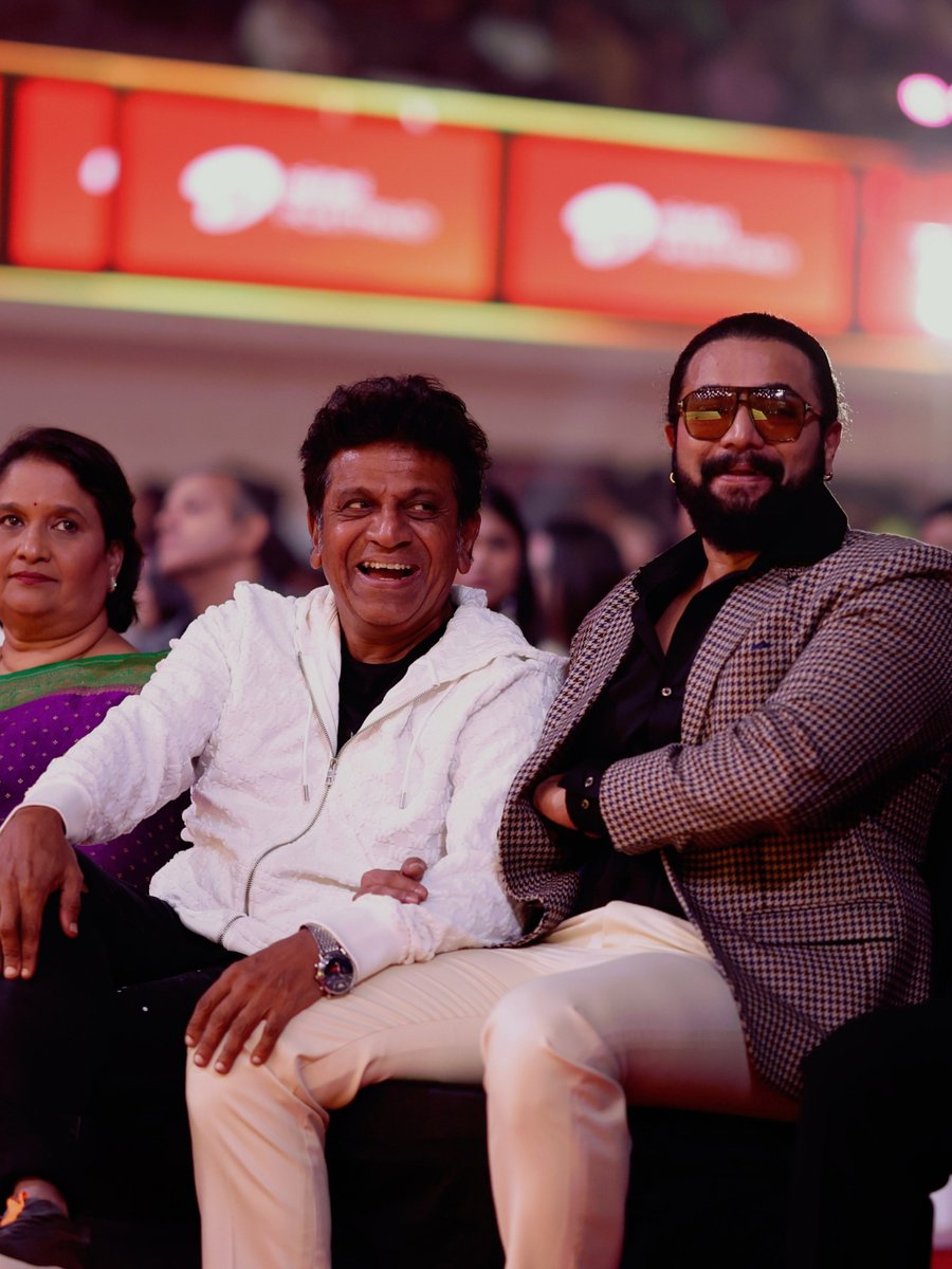 siima's tweet photo. Our very own Shivanna (@NimmaShivanna)! From a little dancing to a catch up with @SRIMURALIII, a few favourites from his evening at SIIMA.

#ShivaRajkumar #SriiMurali #Shivanna #SIIMA2026 #SIIMA https://t.co/kkISc50A8o