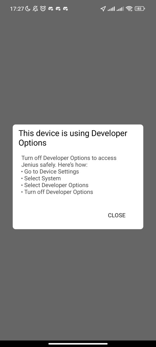 iloveEmajor's tweet photo. Woi ini kenapa jenius gue gak bisa di buka? Gue ga nyalain mode developer 

@jeniushelp @JeniusConnect https://t.co/uDWSZJcUa8