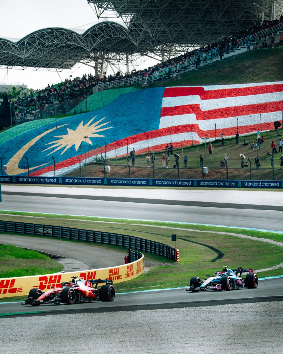 F1's tweet photo. Brilliant to be back on track at spectacular Sepang 🙌

#F1 #BahrainGP https://t.co/DU9RIVYfBg