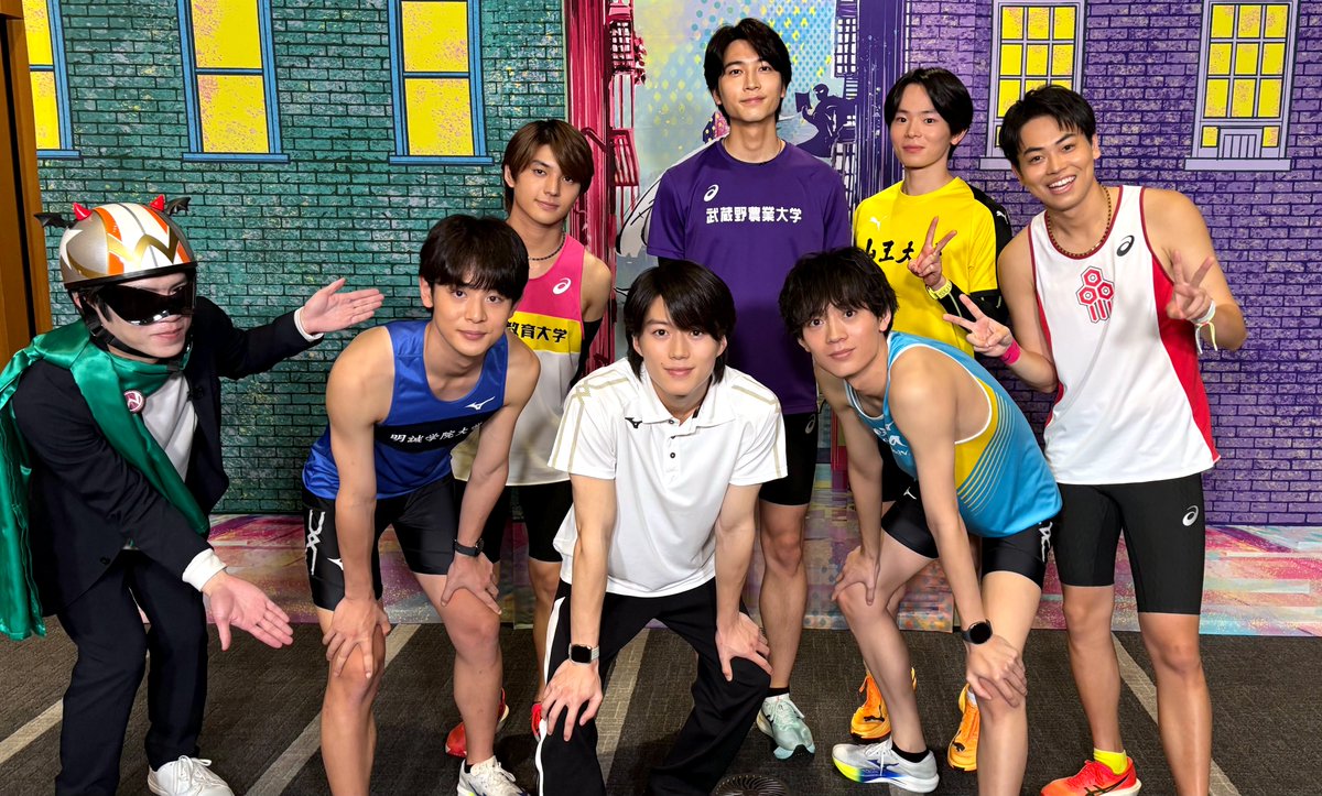 oricon's tweet photo. 新土曜ドラマ『俺たちの箱根駅伝』
学生役キャスト、インタビュー❗️
⠀
小林虎之介、奥智哉、水沢林太郎
菅生新樹、荒木飛羽、庄司浩平、林裕太
⠀
山下智久は「存在感が“スター”」
撮影裏話＆見どころを聞いた✍️
https://t.co/4f7NUsloNY 
⠀
#オリコンライターズ https://t.co/BhJgxHNc2R