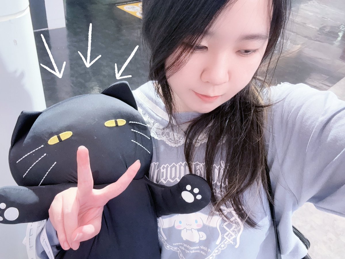 I3lackCat_'s tweet photo. ของขวัญวันเกิดให้ตัวเองปีนี้นึกว่าจะมีแต่กู้ดลิ้งคลิกละ แต่เข้านิโตริละเจอแมวดำรุ่นใหม่เข้าพอดี

เราร๊ากแมวดำนิโตริ 🥺🐈‍⬛🖤 https://t.co/F1ftJDdGhq