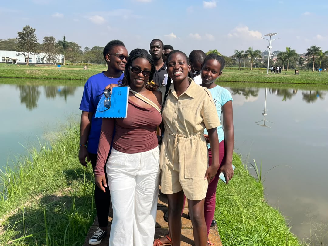 Fisamu21's tweet photo. Last week, we had our long-waited educational trip. It was a valuable opportunity to connect academic knowledge with practical experiences and interact with one another. A big thank you to ARDC Kajjansi and Lake Eco for hosting us! 
#FISAMU #AcademicTrip #ConservetheFisheries https://t.co/pO84Ig0F1C