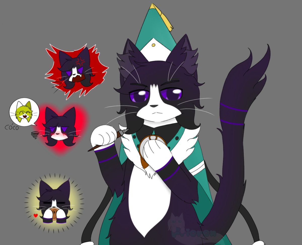 FrostyFrieren13's tweet photo. Day1: Canon
I don't know what to draw so i did this. Never mind me i make her tuxedo instead of black cat(well atleast her primary color is still black) :D
#Agottober2026 
#witchhatatelier https://t.co/3r46xCVXkF