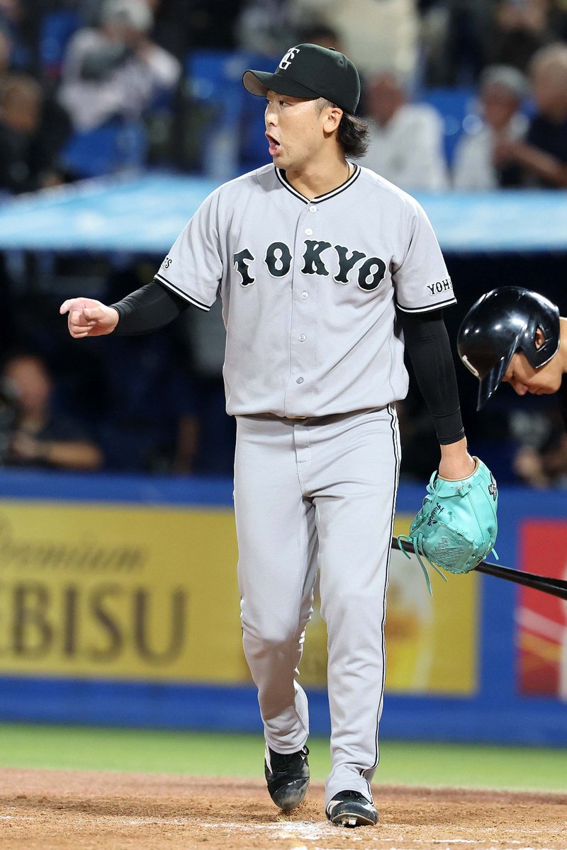 TokyoGiants's tweet photo. 【五回裏】巨人 1-1 ヤクルト

2番手 #船迫大雅 投手は、先頭に安打を許すも、併殺と内野ゴロに仕留め、無失点とする👍 https://t.co/vblrmebctc