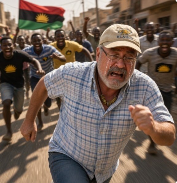 NeroBrownnn's tweet photo. Breaking!!! I want to commend Biafrans world wide for coming out en masse to send the tryrant that calls himself @MikeArnoldTruth Mike Arnold to the trash bin where he belongs.. 

He calls himself "Earth Shaker" But he took to his heels and absconded when the Biafra "Universe shakers" confronted him🤣 oku di over, 

Biafrans will not allow any idi0t to undermine the efforts of genuine Biafrans in the quest for freedom, 

Biafrans will not permit misguided actions to derail the sincere efforts of those working toward Biafran self-determination.. 

God Bless the United States of Biafra.... USB USB USB✊✊✊
@USBGovernment 
@MaziNnamdiKanu 
@simon_ekpa