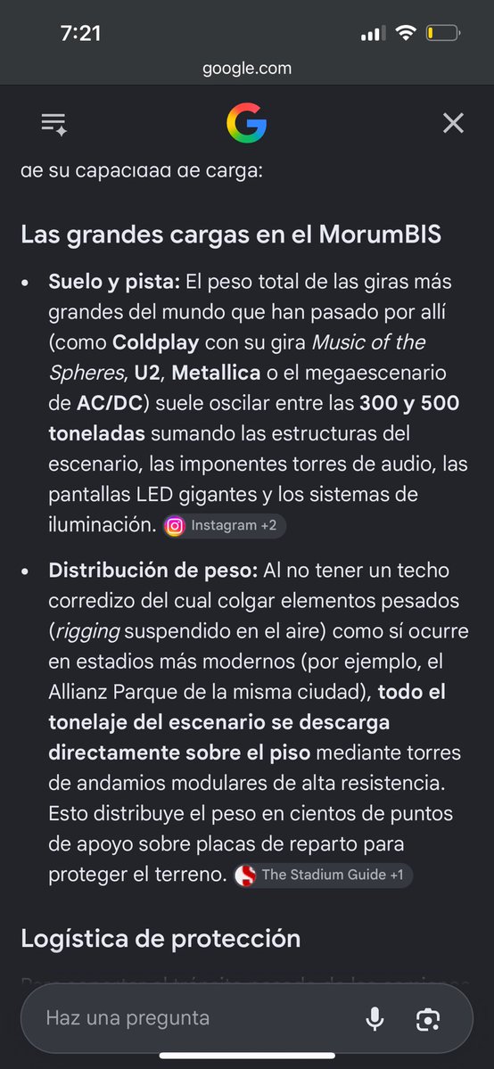chaecat_'s tweet photo. te lo desmiento al toque por que el estadio único ya tuvo un show que el escenario pesó 180 TONELADAS solo el ensamblaje de hierro!! (sin incluir sonido,luces etc) 
brasil,perú,chile también aguantan capacidades mas grandes a 164T 
esas ganas de mentir para  quedar bien con hybe https://t.co/ZIgNeSCzpg