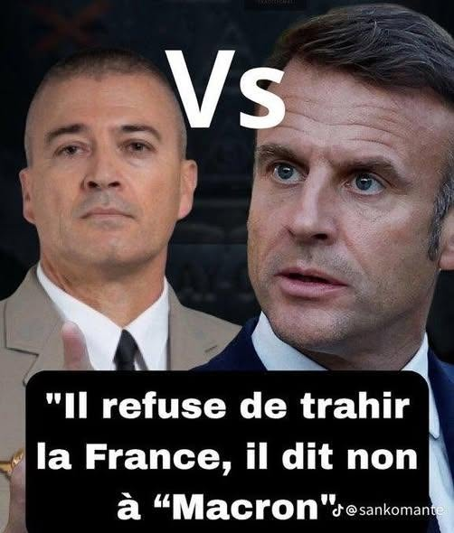 BATMARTINE's tweet photo. THIERRY BURKHARD, CHEF D'ETAT MAJOR DES ARMEES claque la porte et accuse Macron de trahison 
Dans une déclaration rare, grave et sans filtre, il accuse la stratégie militaire d'Emmanuel Macron d'être une marche aveugle vers la guerre ...... https://t.co/VOkLMrCYMH