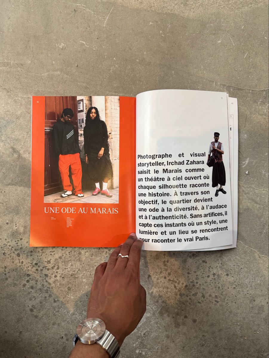 goatloafer's tweet photo. exactly one year to the day after buying my camera, I have my first magazine feature: an 8 pages spread of my photos dedicated to street style in le Marais, powered by adidas
I feel grateful and proud to have had my mother’s last name featured in a magazine ❤️ https://t.co/KvfNy2BYq1