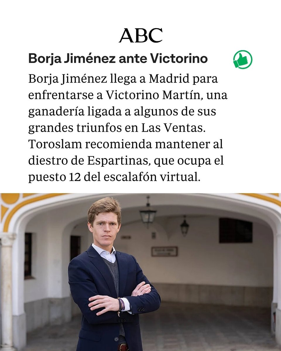 abcdesevilla's tweet photo. 📲🐂 El año ha sido positivo en Toroslam, pero aún no ha terminado. Descubre cuáles son las recomendaciones a la hora de vender, comprar y mantener.
📌 https://t.co/Nk8mxhbM0d
✍️ Ignacio Muruve
#toros #toroslam #sevilla #sevillhoy https://t.co/zVCzBfd3Hi