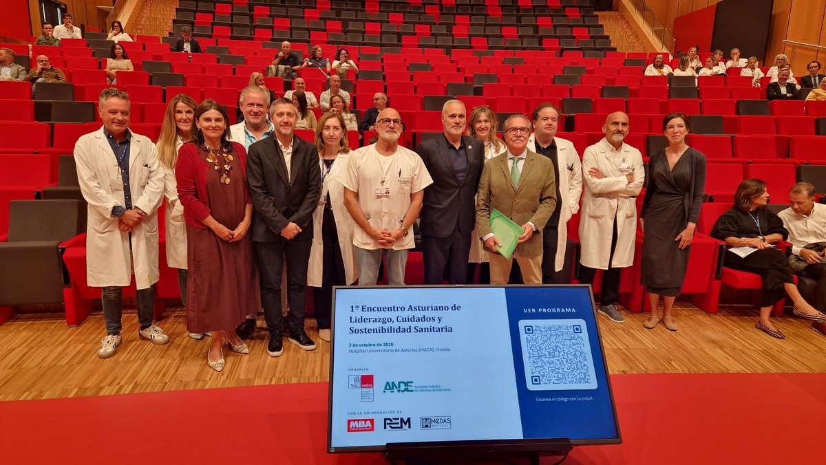 astursalud's tweet photo. 🤝 𝗟𝗶𝗱𝗲𝗿𝗮𝗿 𝗷𝘂𝗻𝘁𝗼𝘀 𝗽𝗮𝗿𝗮 𝗰𝘂𝗶𝗱𝗮𝗿 𝗺𝗲𝗷𝗼𝗿.

🏥El @HUCA_Asturias reúne hoy a responsables de gestión, profesionales, asociaciones de pacientes y especialistas de distintos ámbitos en el 𝗣𝗿𝗶𝗺𝗲𝗿 𝗘𝗻𝗰𝘂𝗲𝗻𝘁𝗿𝗼 𝗔𝘀𝘁𝘂𝗿𝗶𝗮𝗻𝗼 𝗱𝗲 𝗟𝗶𝗱𝗲𝗿𝗮𝘇𝗴𝗼, 𝗖𝘂𝗶𝗱𝗮𝗱𝗼𝘀 𝘆 𝗦𝗼𝘀𝘁𝗲𝗻𝗶𝗯𝗶𝗹𝗶𝗱𝗮𝗱 𝗦𝗮𝗻𝗶𝘁𝗮𝗿𝗶𝗮, organizado por @SEDISA_NET y @ANDEorg.

👉🏼Una jornada para compartir conocimiento, generar alianzas e identificar soluciones que permitan construir una sanidad asturiana más integrada, equitativa, humana y sostenible.