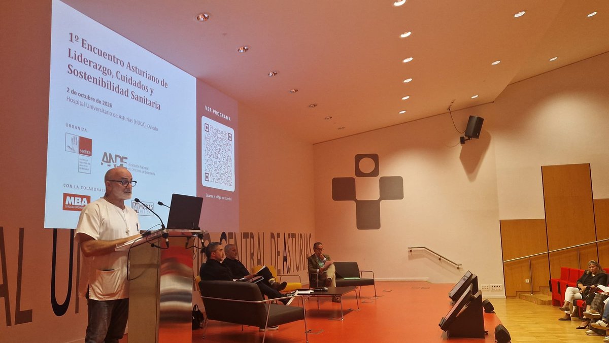 astursalud's tweet photo. 🤝 𝗟𝗶𝗱𝗲𝗿𝗮𝗿 𝗷𝘂𝗻𝘁𝗼𝘀 𝗽𝗮𝗿𝗮 𝗰𝘂𝗶𝗱𝗮𝗿 𝗺𝗲𝗷𝗼𝗿.

🏥El @HUCA_Asturias reúne hoy a responsables de gestión, profesionales, asociaciones de pacientes y especialistas de distintos ámbitos en el 𝗣𝗿𝗶𝗺𝗲𝗿 𝗘𝗻𝗰𝘂𝗲𝗻𝘁𝗿𝗼 𝗔𝘀𝘁𝘂𝗿𝗶𝗮𝗻𝗼 𝗱𝗲 𝗟𝗶𝗱𝗲𝗿𝗮𝘇𝗴𝗼, 𝗖𝘂𝗶𝗱𝗮𝗱𝗼𝘀 𝘆 𝗦𝗼𝘀𝘁𝗲𝗻𝗶𝗯𝗶𝗹𝗶𝗱𝗮𝗱 𝗦𝗮𝗻𝗶𝘁𝗮𝗿𝗶𝗮, organizado por @SEDISA_NET y @ANDEorg.

👉🏼Una jornada para compartir conocimiento, generar alianzas e identificar soluciones que permitan construir una sanidad asturiana más integrada, equitativa, humana y sostenible.