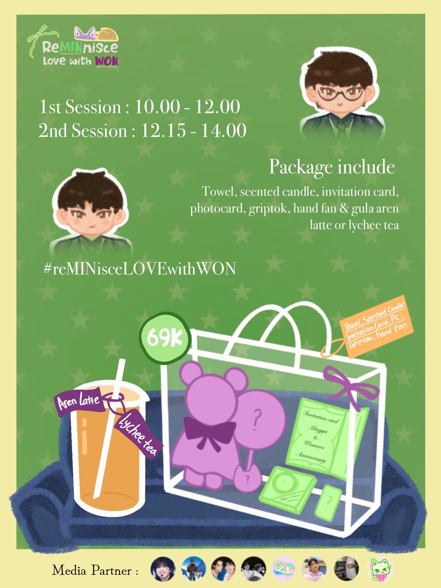 _PrincessMilk's tweet photo. 💚 ReMINisce Love with WON 💜
ꨄ - 𝑀𝑖𝑛𝑤𝑜𝑛 𝐷𝑎𝑦 𝐶𝑎𝑓𝑒 𝐸𝑣𝑒𝑛𝑡 - ★

📍 Biki Coffee, Sudirman 
🗓 28 November 2026 

RSVP OPEN 5 Oct, 8 PM 
The link will be posted on 
@MWreminiscelove 

See you there! 
#reMINisceLOVEwithWON https://t.co/8kNsj3aSLT
