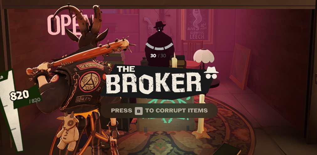 chickylumps's tweet photo. The Broker is such a fun addition to Deadlock! Why is it only here for 3 days? It makes no sense! PLEASE! https://t.co/fQTWTrUFSk