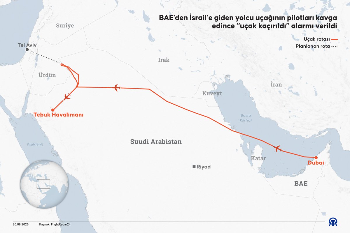 ibrahimkaragul's tweet photo. 1- Netanyahu- Muhammed Zayed BAE’de (Abu Dabi) görüştü.

2-  Dubai-Tel Aviv uçağının düşürülmesi senaryosu servis edildi. O uçağın Tel Aviv’e yaklaşmışken neden tekrar Suudi Arabistan hava sahasına döndürüldüğü üzerinde durmadı kimse. Nedense..)

3- Hemen ardından dün akşam; “Kabe’de intihar saldırısı” haberi ve videosu servis edildi. Tabi yalanlandı.

4- Bu arada Yemenli Husiler, Medine’de Peygamber Mescidi’ne elektrik sağlayan tesisleri bombaladı.

5- Anlamıyor musunuz, birileri Kabe’yi tartışmaya açtı bile. Böyle böyle kanıksatıyorlar her şeyi.

6- Son 25 yılda bütün işgal, iç savaş ve terör saldırılarını böyle böyle meşrulaştırdılar, ortam oluşturdular. 

6- Peki bir adım sonrası ne yapılacak, ne servis edilecek?

7- İsrail’deki seçimlere kadar çok şey olabilir.